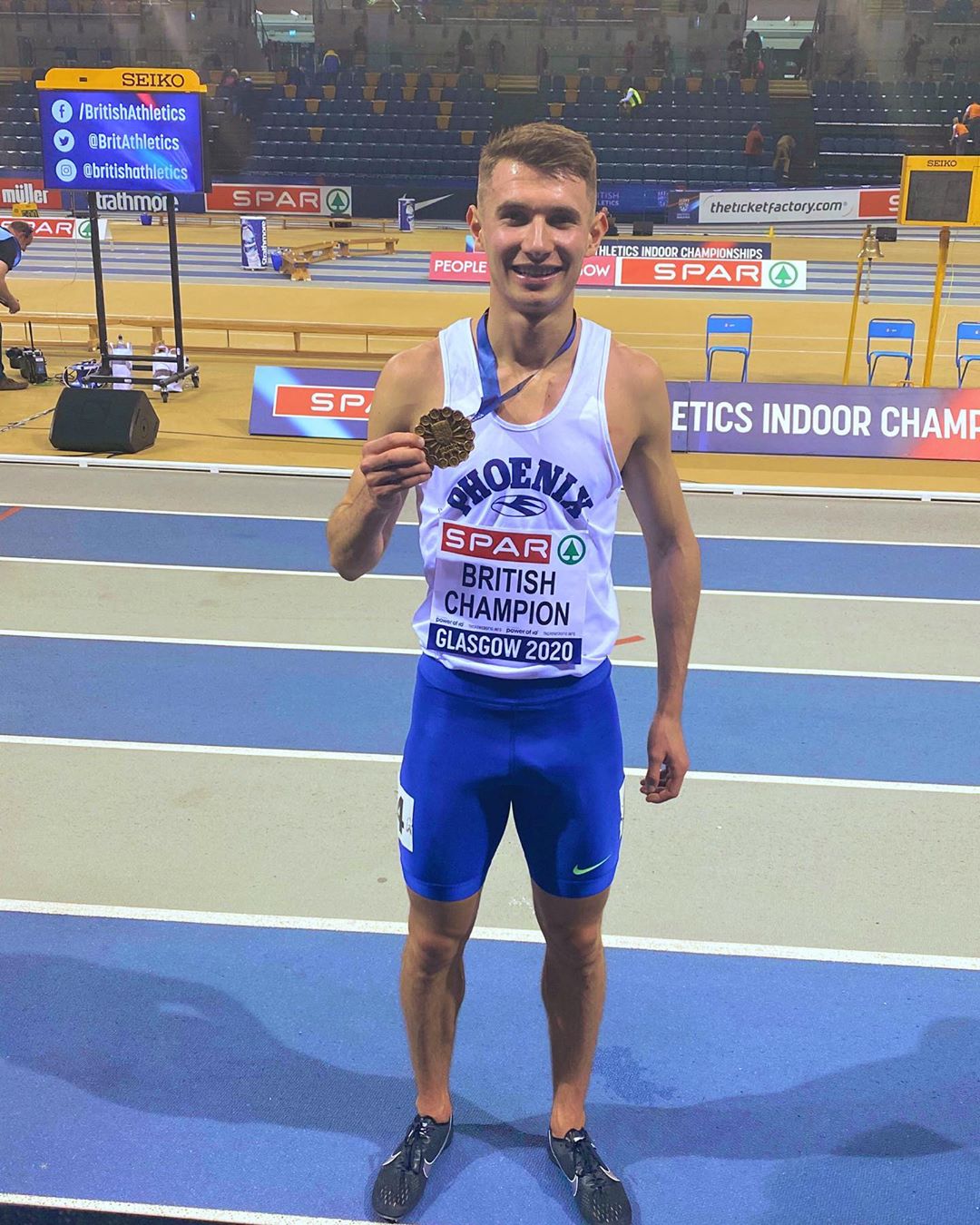 Ambassador races to British Indoor Championship title using CurraNZ