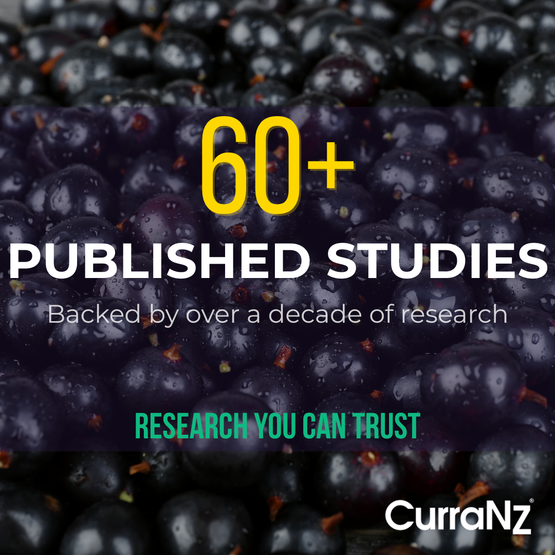 CurraNZ New Zealand Blackcurrant Extract — 30 capsule pack